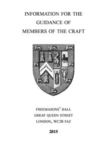 UGLE Info Booklet Guidance Craft